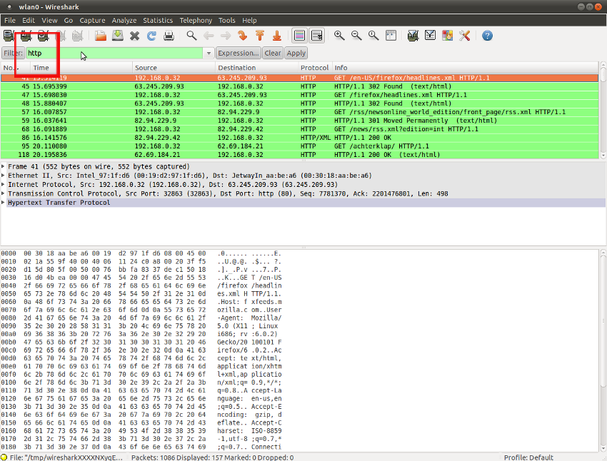 wireshark packet